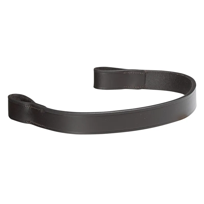 Shires Velociti Rapida Flat Browband - Havana